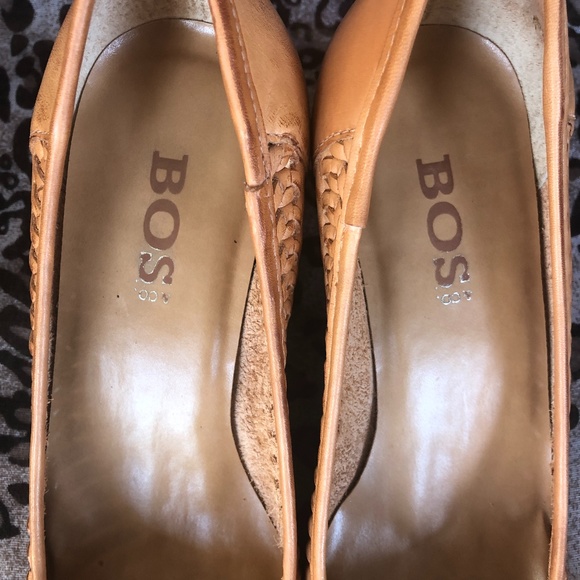 BOS & Co. Soft Leather NEW Heels with Braided - Picture 5 of 10
